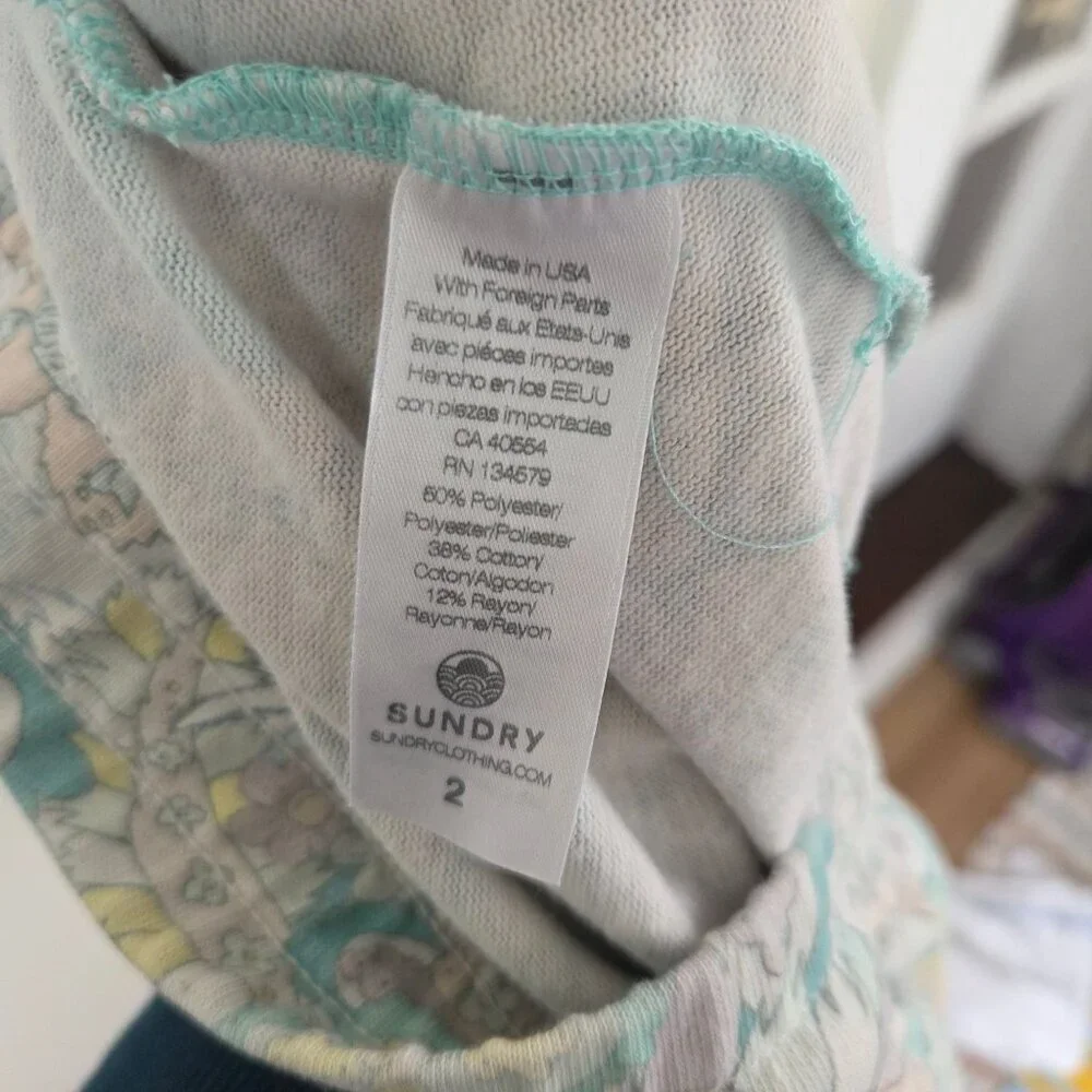 Sundry Paisley Loungewear Set Size M/2